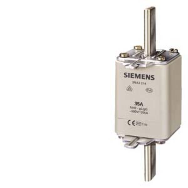 Siemens 3NA3250 Zekeringsinzetstuk Met mechanische beveiligingsweergave  Afmeting zekering : 2  300 A  500 V 3 stuk(s)