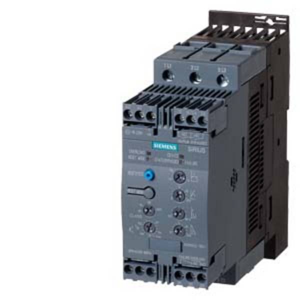 Siemens 3RW4038-1BB14 3RW40381BB14 Softstarter Motorvermogen bij 400 V 37 kW  480 V Nominale stroom 72 A