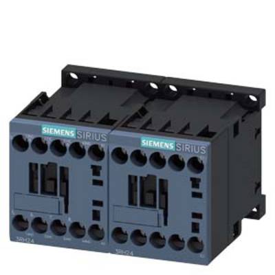 Een elektrisch schakeltoestel, bestaande uit twee naast elkaar gemonteerde Siemens SIRIUS contactoren, wordt gebruikt voor het sturen van stroomkringen.