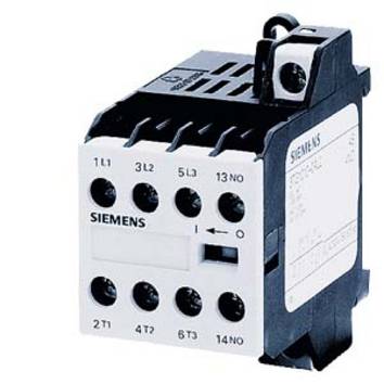 Siemens 3TG1001-0AC2 Powerrelais  3x NO    Met hulpcontact Geschikt voor merk (relais): Siemens Piece 1 stuk(s)