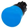 Siemens 3SU10001HB500AA0 3SU1000-1HB50-0AA0 Paddenstoelknop Vergrendelbaar Knop Blauw Draai-ontgrendeling 1 stuk(s)