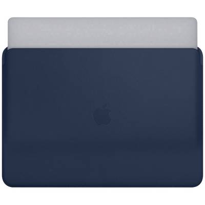 Apple Laptophoes Lederhülle  Middernachtsblauw