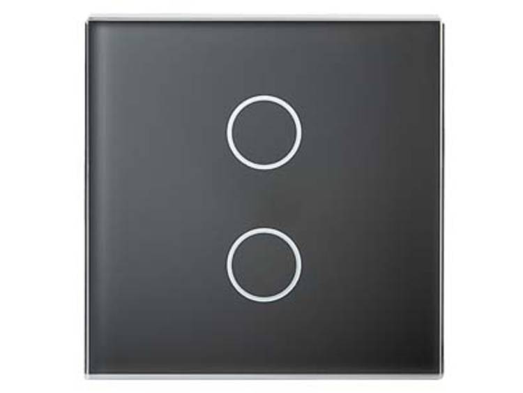 5WG1211-8DB21 Touch Sensor Glass cover, single, black, UP 211-21, 5WG1211-8DB21 for KNX Glass button