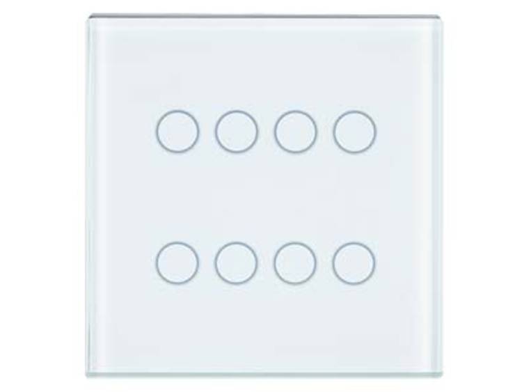 5WG1213-8DB11 Touch Sensor Glass cover, quadruble, white, UP 213-11, 5WG1213-8DB11 for KNX Glass but