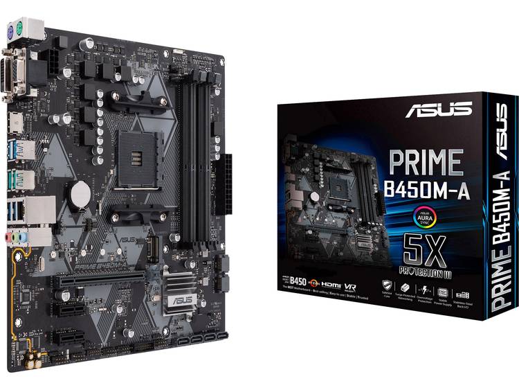 Moederbord AMD Asus PRIME B450M-A