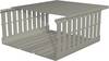 Weidmüller 2588630000 Kabelgoot (l x b x h) 2 m x 40 mm x 100 mm 8 stuk(s) Grijs