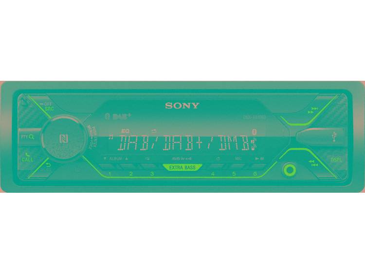 Sony DSX-A510KIT Autoradio enkel DIN DAB+ tuner, Bluetooth handsfree