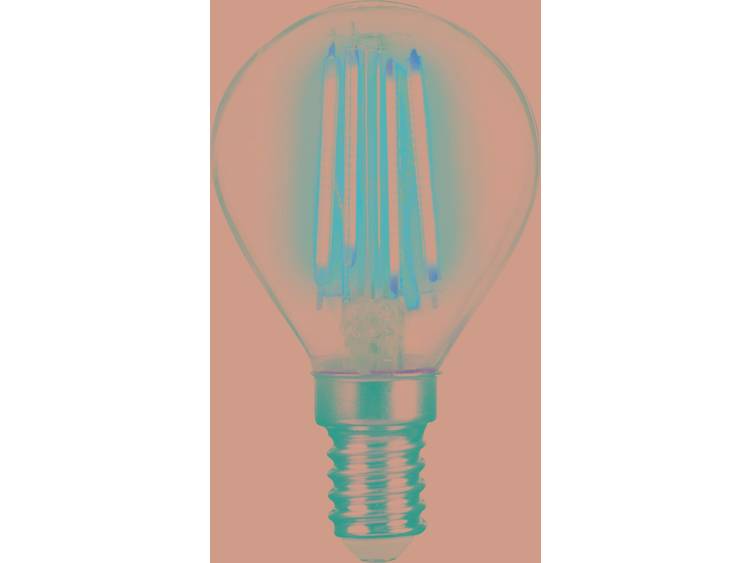 LightMe LED-lamp E14 Kogel 4 W Roze Energielabel: A Filament-Retro-LED 1 stuks