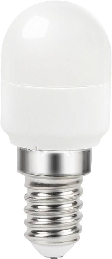 Witte LED-lamp met E14-fitting, geschikt voor energiezuinige verlichting.