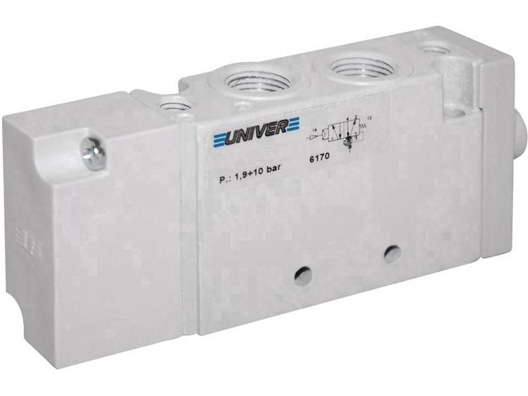 Univer AM-5001 Direct bedienbaar ventiel 5-2-weg G 1-4 Nominale breedte 8 mm Materiaal (behuizing) Z
