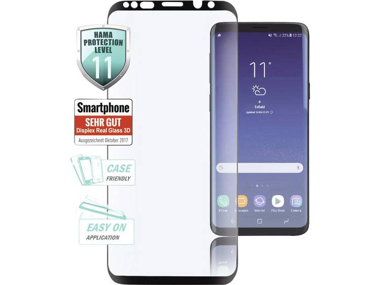Hama 3D Full Screen Screenprotector (glas) Geschikt voor model (GSMs): Samsung Galaxy A6+ (2018) 1 s