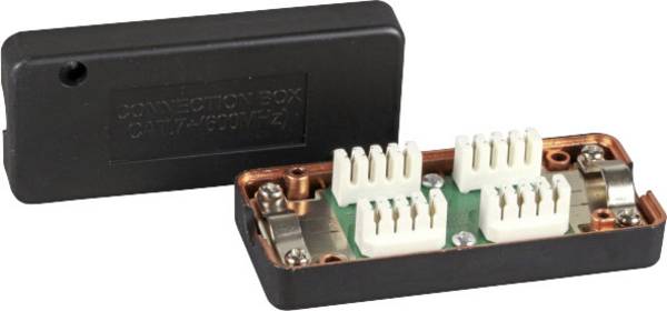 EFB Elektronik 37596.1 Connection Box Geschikt voor: CAT 3, CAT 4, CAT 5, CAT 5e, CAT 6, CAT 6A, CAT 6a (losse kabel CAT 7), CAT 7, CAT 7a, CAT 8.1