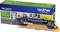De afbeelding toont een Brother TN-247Y gele tonercartridge met verpakking, geschikt voor Brother printers.