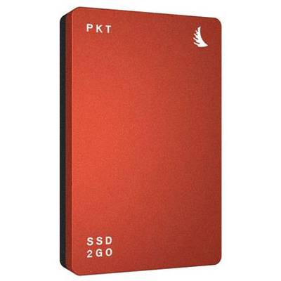 Angelbird SSD2go PKT 256 GB Externe SSD harde schijf USB-C USB 3.2 (Gen 2) Rood PKTU31-256EK  