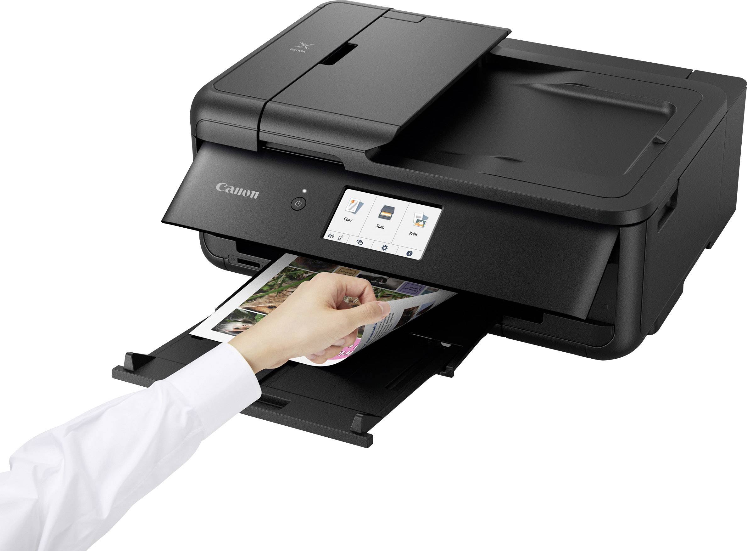 Canon PIXMA TS9550 Multifunctionele printer A3 Printen, scannen, kopiëren LAN, WiFi, Bluetooth, Duplex, ADF-11
