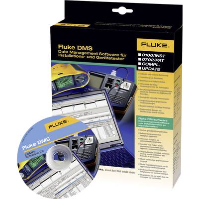 Fluke FLK-DMS COMPL Meetsoftware   Geschikt voor merk Fluke Fluke 1653, Fluke 1654B, Fluke 1664, Fluke 1663, Fluke 1662,