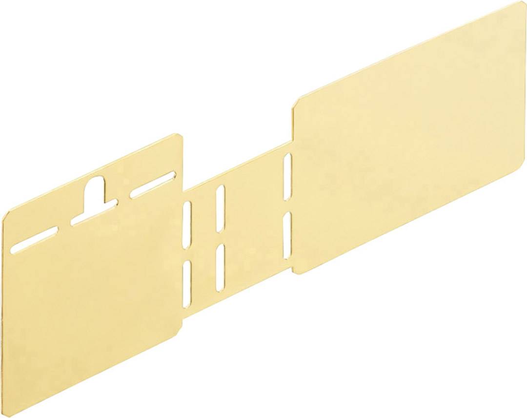 Weidmüller KLIPPON COPL 254012/16 Aardingsplaat Plaatdikte (max.) 0.8 mm Messing Messing 1 stuk(s)