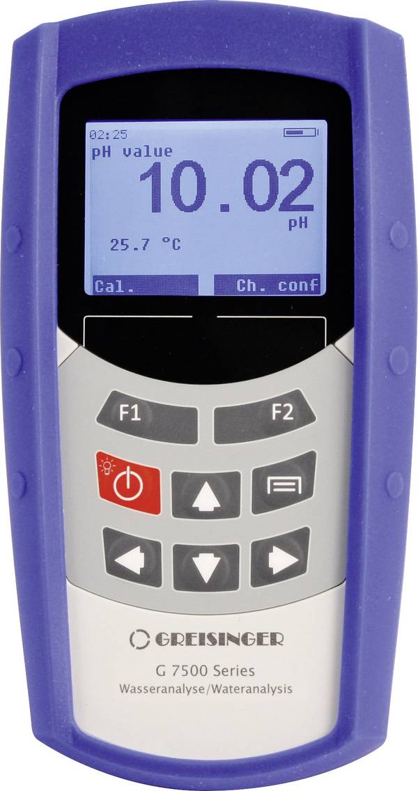 Greisinger G7500 Combimeter  pH-waarde, Redox (ORP), Temperatuur, O₂-verzadiging, O₂-concentratie, Geleidingsvermogen