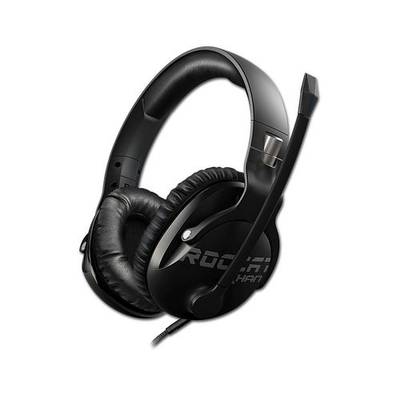 Roccat ROCCAT Over Ear headset  Gamen Kabel Stereo Zwart Noise Cancelling Vouwbaar, Microfoon uitschakelbaar (mute)