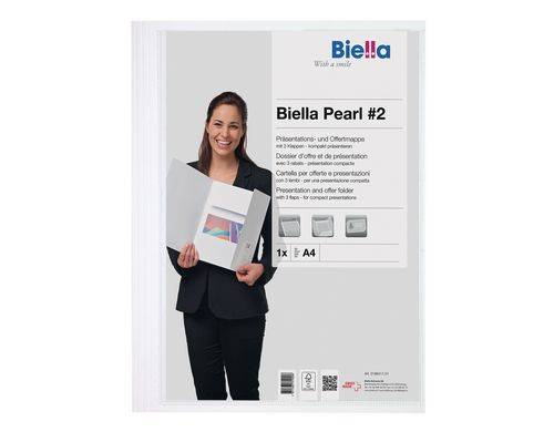 Biella Presentatiemap 0186411.01 Wit 1 stuk(s)-0