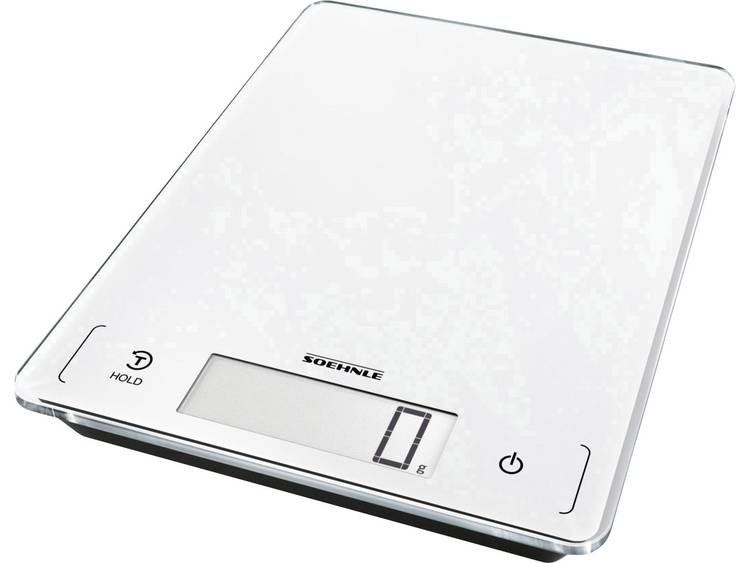 Digitale keukenweegschaal Soehnle KWD Page Profi 300 Weegbereik (max.)=20 kg Zilver
