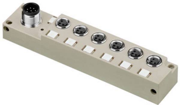 Weidmüller SAI-6-S 3P M8 L OL SO 1022870000 Passieve sensor/actorbox M12-verdeler met kunststof schroefdraad 200 stuk(s) Piece