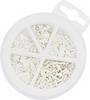 NWS 144-BS-500 Assortiment adereindhulzen 0.5 mm², 0.75 mm², 1 mm², 1.5 mm², 2.5 mm² Ongeïsoleerd Zilver 500 stuk(s) Box