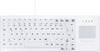Contour Active Key AK-C4400F Medical Key Hygiënisch toetsenbord USB QWERTZ, Duits Wit Geïntegreerd touchpad, Siliconemembraan volledig verzegeld (IP68), Geschikt voor desinfectie (DGHM/VAH)