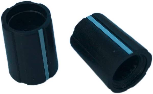 PSP S100-618-1 S100-618-1 Draaiknop  Zwart (Ø x h) 10 mm x 13.5 mm 1 stuk(s)