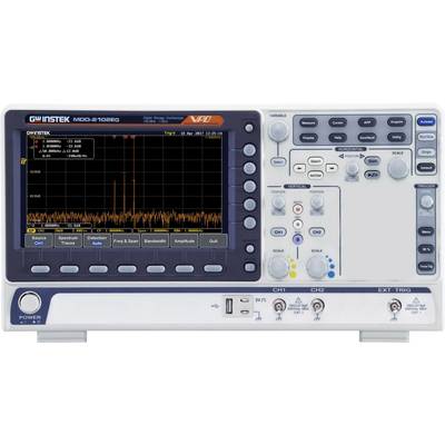 GW Instek MDO-2102EX Digitale oscilloscoop 100 MHz  1 GSa/s 10 Mpts 8 Bit  Digitaal geheugen (DSO), Spectrumanalyzer, Mu