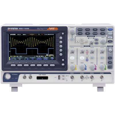 GW Instek GDS-1104B Digitale oscilloscoop  100 MHz  1 GSa/s 10 Mpts 8 Bit  1 stuk(s)