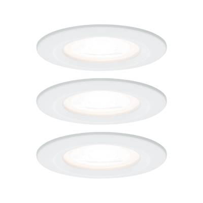 Paulmann Nova Inbouwlamp voor badkamer Set van 3 stuks LED  GU10 19.5 W IP44 Wit (mat)