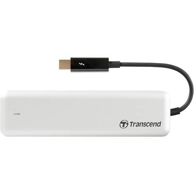 Transcend JetDrive™ 855 Mac 480 GB Externe SSD harde schijf Thunderbolt 3 Zilver TS480GJDM855  