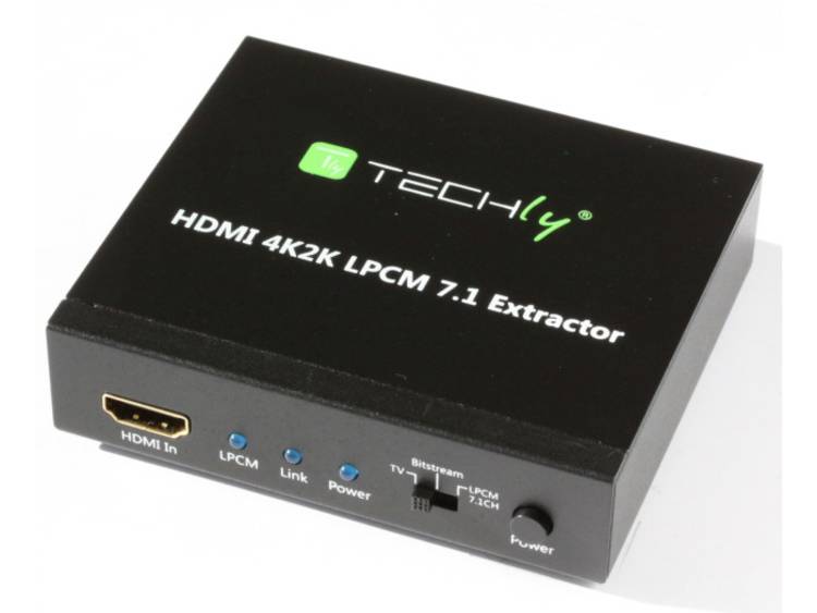 Techly IDATA HDMI-EA74K Zwart audio-omzetter