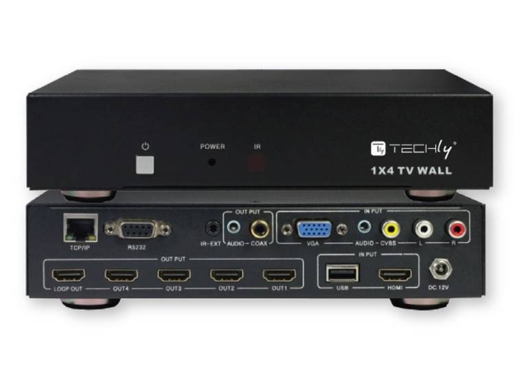Techly IDATA HDMI-MX14 HDMI-DVI video splitter