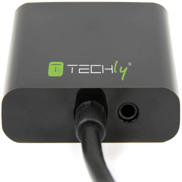 TECHly AV Converter IDATA-HDMI-VGA2A [HDMI - VGA, Jackplug] 1920 x 1200 Pixel-4