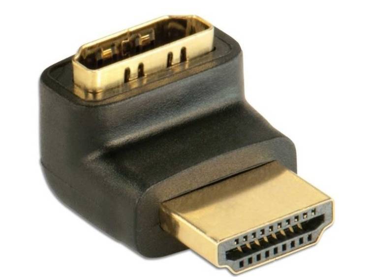 Techly HDMI M-F HDMI HDMI Zwart kabeladapter-verloopstukje
