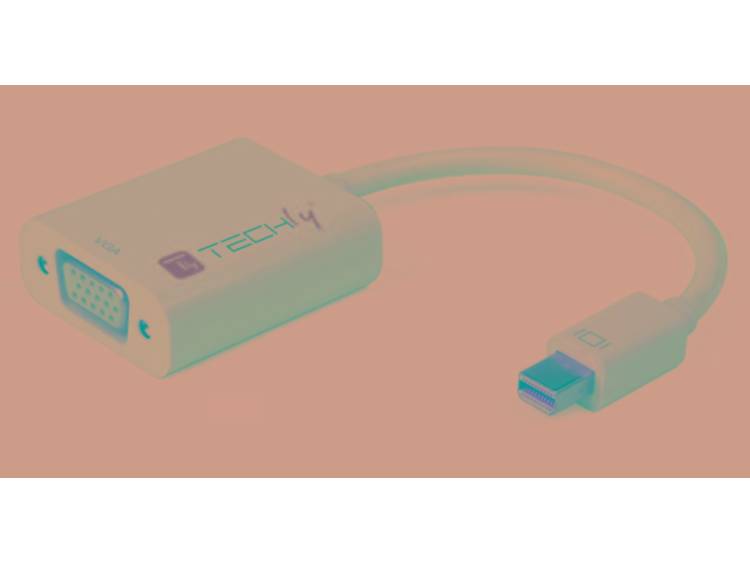 Techly IADAP MDP-VGAF2 mini DisplayPort D-sub (DB-25) Wit video kabel adapter