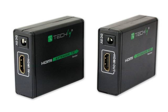 TECHly IDATA-EXT-E70 HDMI Via netwerkkabel RJ45 60 m-2