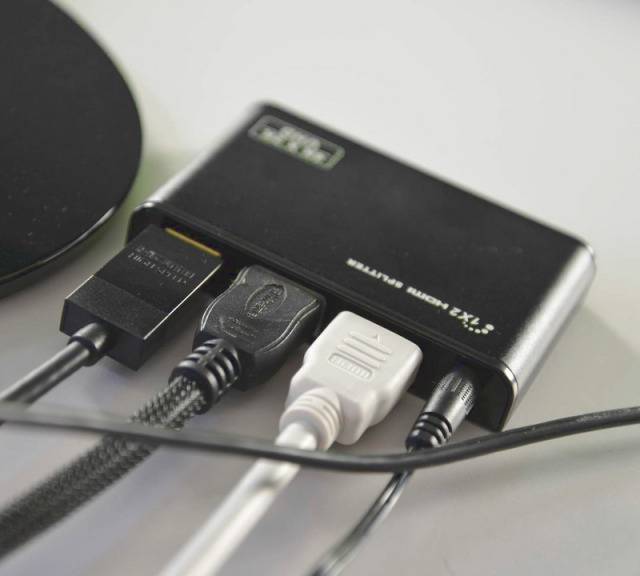 TECHly IDATA-HDMI2-4K2 2 poorten HDMI-splitter 3840 x 2160 Pixel Zwart-10