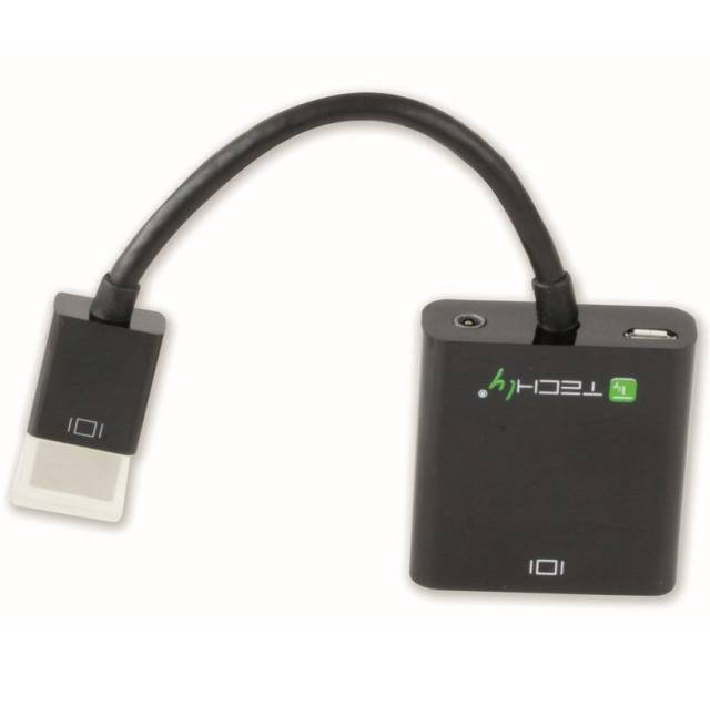TECHly AV Converter IDATA-HDMI-VGA2AU [HDMI - VGA]-4