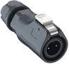 Lutronic 2350 03 T06 CB T Ronde connector Stekker, recht Totaal aantal polen: 3 1 stuk(s)