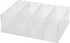 raaco 80 4xBA8-2 Inzetstuk voor assortimentskoffer (l x b x h) 220 x 220 x 69 mm Aantal vakken: 4 Piece Inhoud 1 stuk(s)