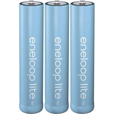 Panasonic eneloop Lite HR03 Oplaadbare AAA batterij (potlood) NiMH 550 mAh 1.2 V 3 stuk(s)