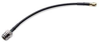 Lancom Systems WiFi-antenne Adapter [1x N-bus - 1x RP-SMA-stekker] 20.00 cm Zwart-0