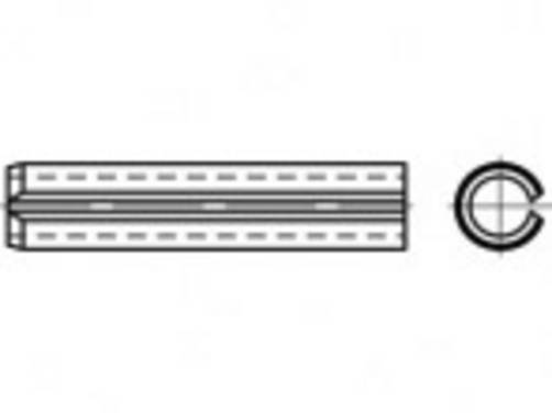 TOOLCRAFT TO-5360019  Spanstiften  RVS  100 stuk(s)