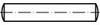 TOOLCRAFT TO-5362617 Cilindrische pen 16 mm RVS A1 10 stuk(s)