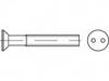 TOOLCRAFT TO-5379966 Veiligheidsschroeven M6 16 mm Tweegats 88112 RVS A2 100 stuk(s)