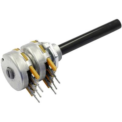 OMEG PC2G20BU CEBS F1 L:50 A100K PC2G20BU CEBS F1 L:50 A100K Draaipotmeter Stereo 0.4 W 100 kΩ 1 stuk(s)