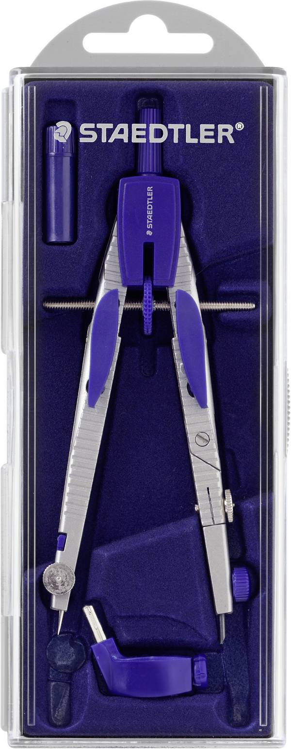 Staedtler Snel verstelbare passer 553 01 Snelverstelling Knopmechanisme